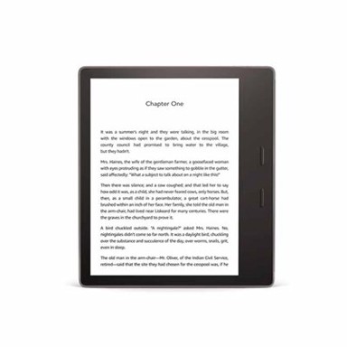 AMAZON E-Book Reader Kindle Oasis 2019, 7", 300dpi, 8GB, WiFi, BT, graphite